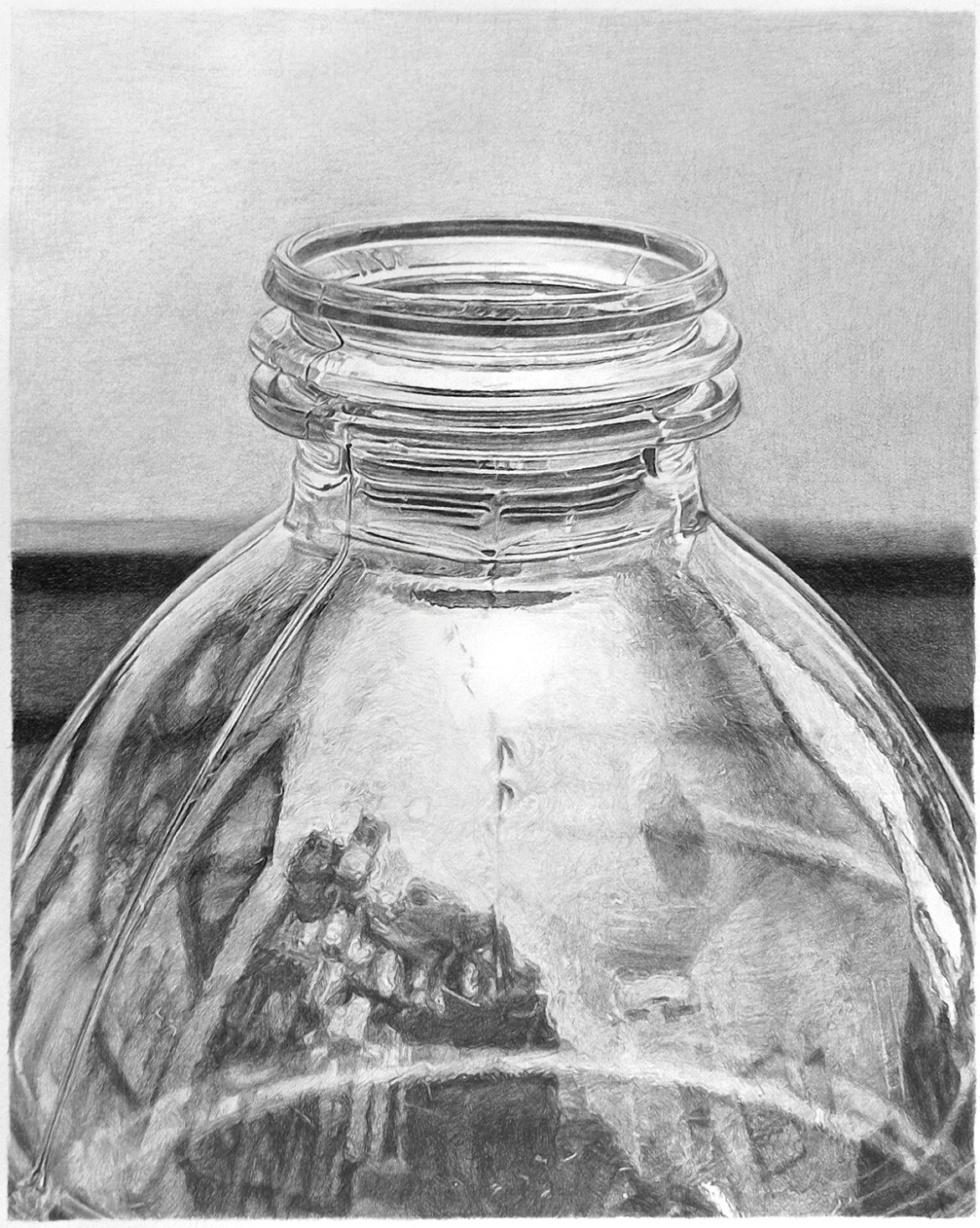 צוואר בקבוק – דיוקן 4 Bottle-neck portrait