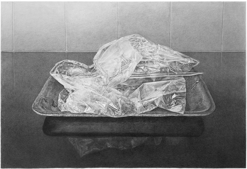 מגשית קלקר ועטיפת פלסטיק – Styrofoam tray and plastic wrap – Meatless 7